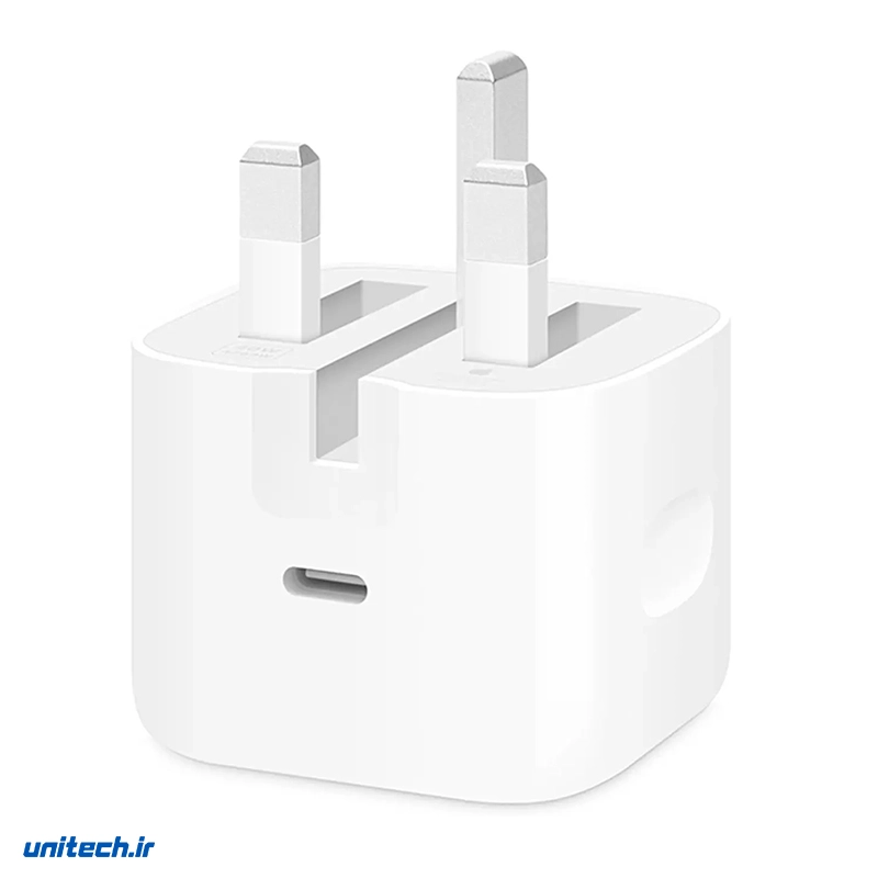 شارژر ۴۰ وات اپل سه پین مناسب برای آیفون سری 17 WP8K77